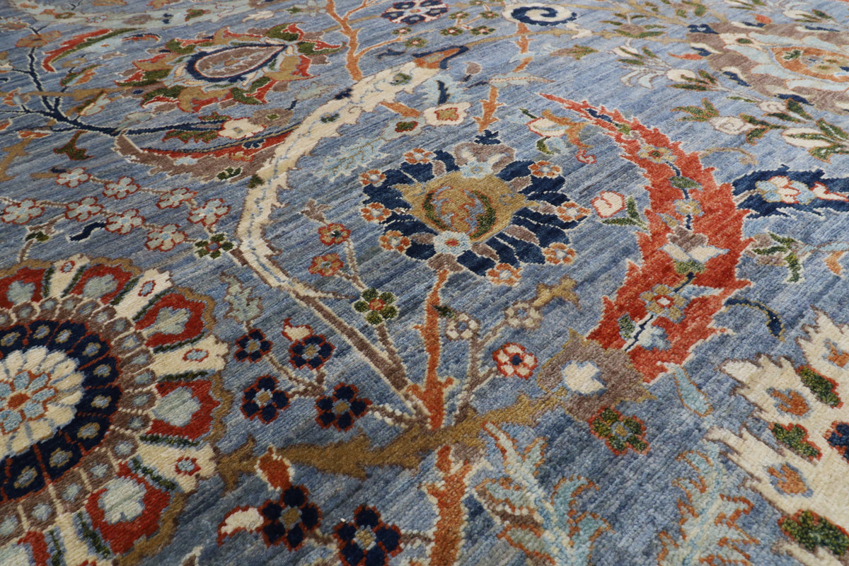 272 x 362 cm | Bidjar Design Hand Knotted Wool Afghan Carpet