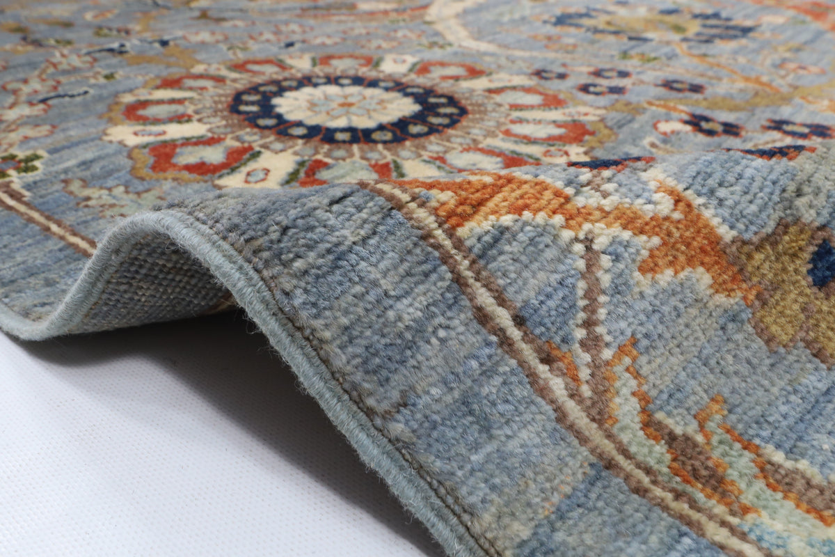 272 x 362 cm | Bidjar Design Hand Knotted Wool Afghan Carpet