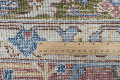 368 x 456 cm | Large Bidjar Design Hand Knotted Wool Afghan Carpet