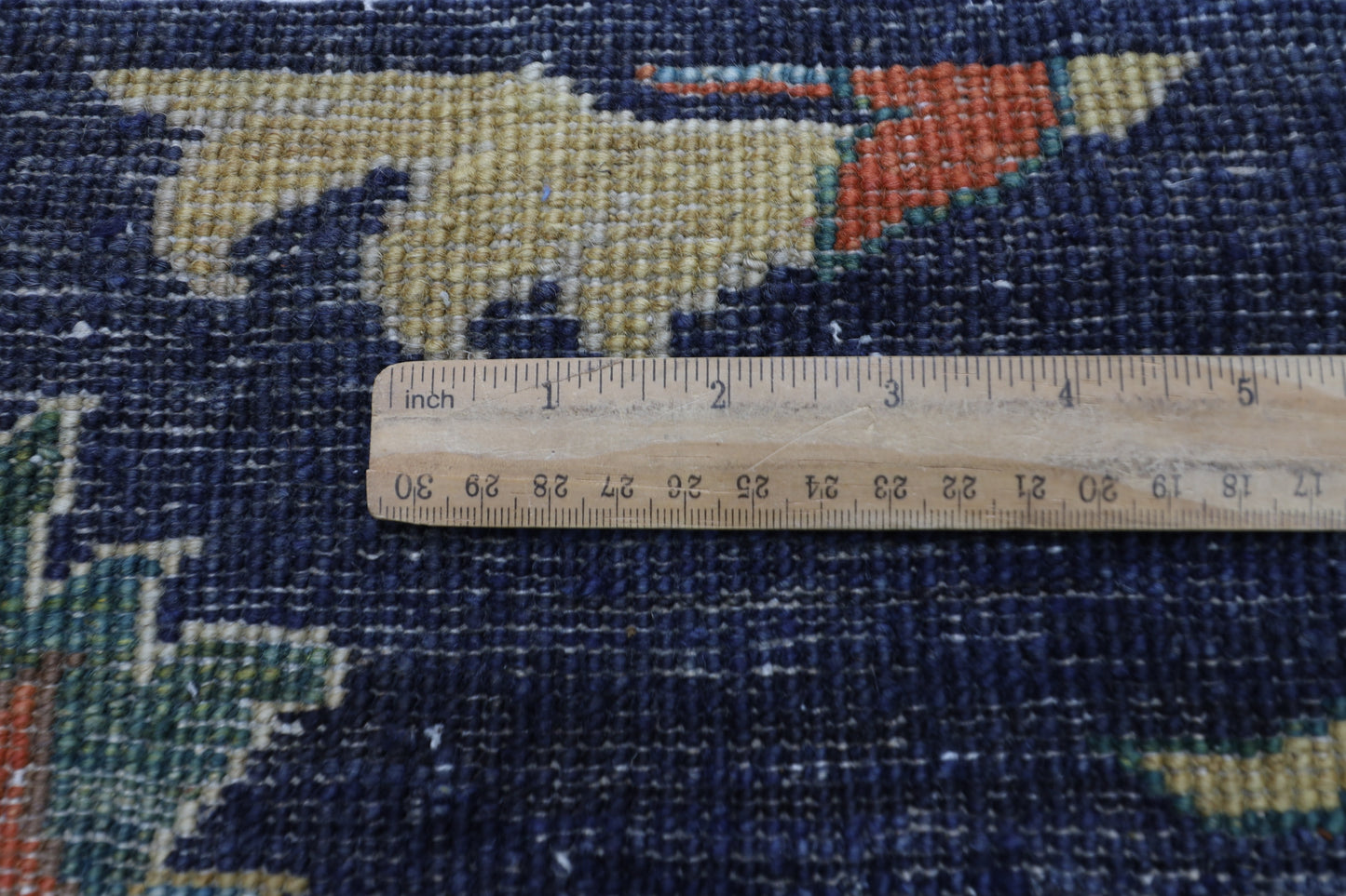 84 x 300 cm | Hallway Tribal suzani Blue Rug Afghan Hand Knotted Veg dye Wool carpet