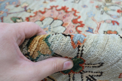 61 x 176 cm | Hallway bidjar Gray Rug Afghan Hand Knotted Veg dye Wool carpet