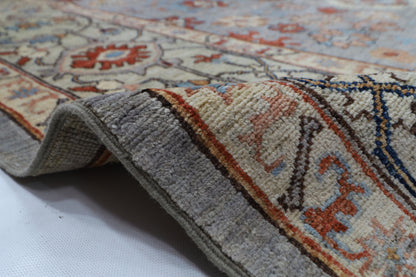 315 x 422 cm | Bidjar Gray Large Area Rug Afghan Hand Knotted Veg Dye Wool carpet