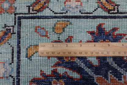 317 x 418 cm | Floral Tribal Area Rug Afghan Hand Knotted veg Dye Wool carpet