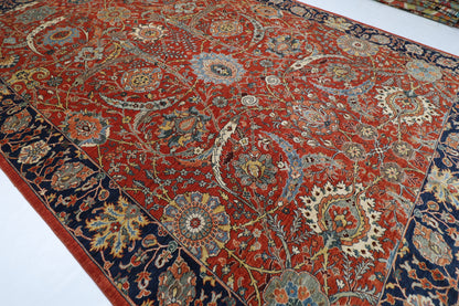 301 x 434 cm | Bidjar red Area Rug Afghan Hand Knotted veg Dye Wool carpet