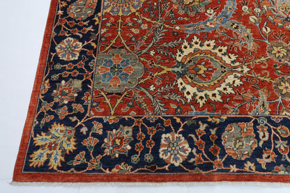 301 x 434 cm | Bidjar red Area Rug Afghan Hand Knotted veg Dye Wool carpet