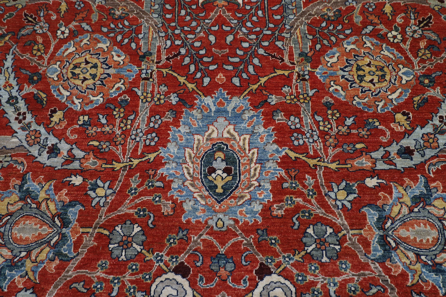 301 x 434 cm | Bidjar red Area Rug Afghan Hand Knotted veg Dye Wool carpet
