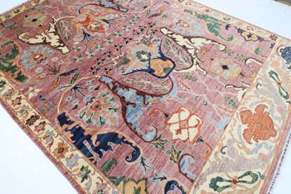253 x 343 cm | Oriental Kawros Area Rug Afghan Hand Knotted Veg Dye Wool carpet