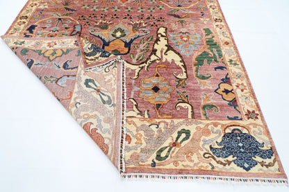 253 x 343 cm | Oriental Kawros Area Rug Afghan Hand Knotted Veg Dye Wool carpet