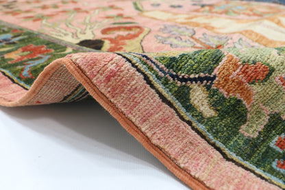 304 x 417 cm | Oriental Kawros Pink Area Rug Afghan Hand Knotted Veg Dye Wool carpet