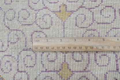 308 x 423 cm | Kawros Pink Area Rug Afghan Hand Knotted Veg Dye Wool carpet