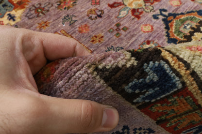 203 x 300 cm | Waziri Design Hand Knotted Wool Afghan Carpet
