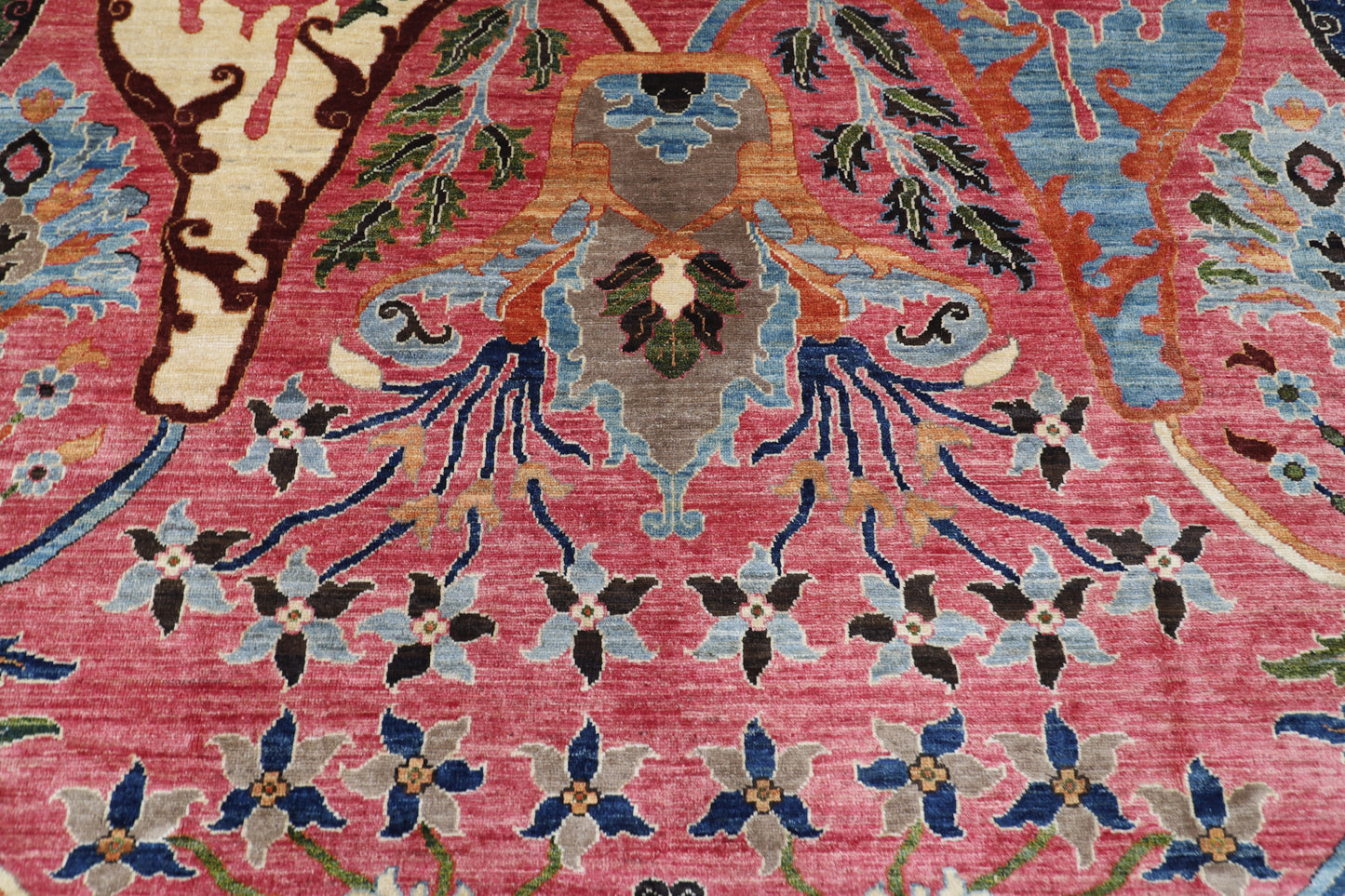 255 x 303 cm | Kawros Area Rug Afghan Hand Knotted Veg Dye Wool carpet
