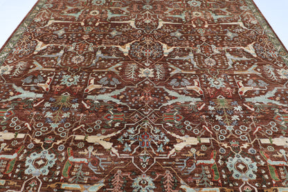 301 x 419 cm | Oriental Bidjar Area Rug Afghan Hand Knotted Veg Dye Wool carpet