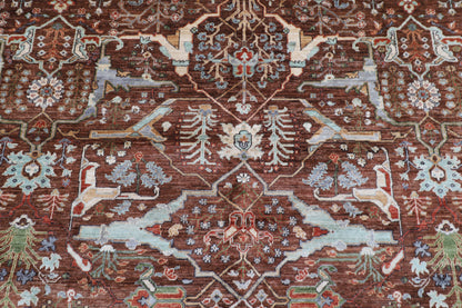 301 x 419 cm | Oriental Bidjar Area Rug Afghan Hand Knotted Veg Dye Wool carpet