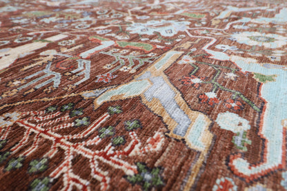 301 x 419 cm | Oriental Bidjar Area Rug Afghan Hand Knotted Veg Dye Wool carpet