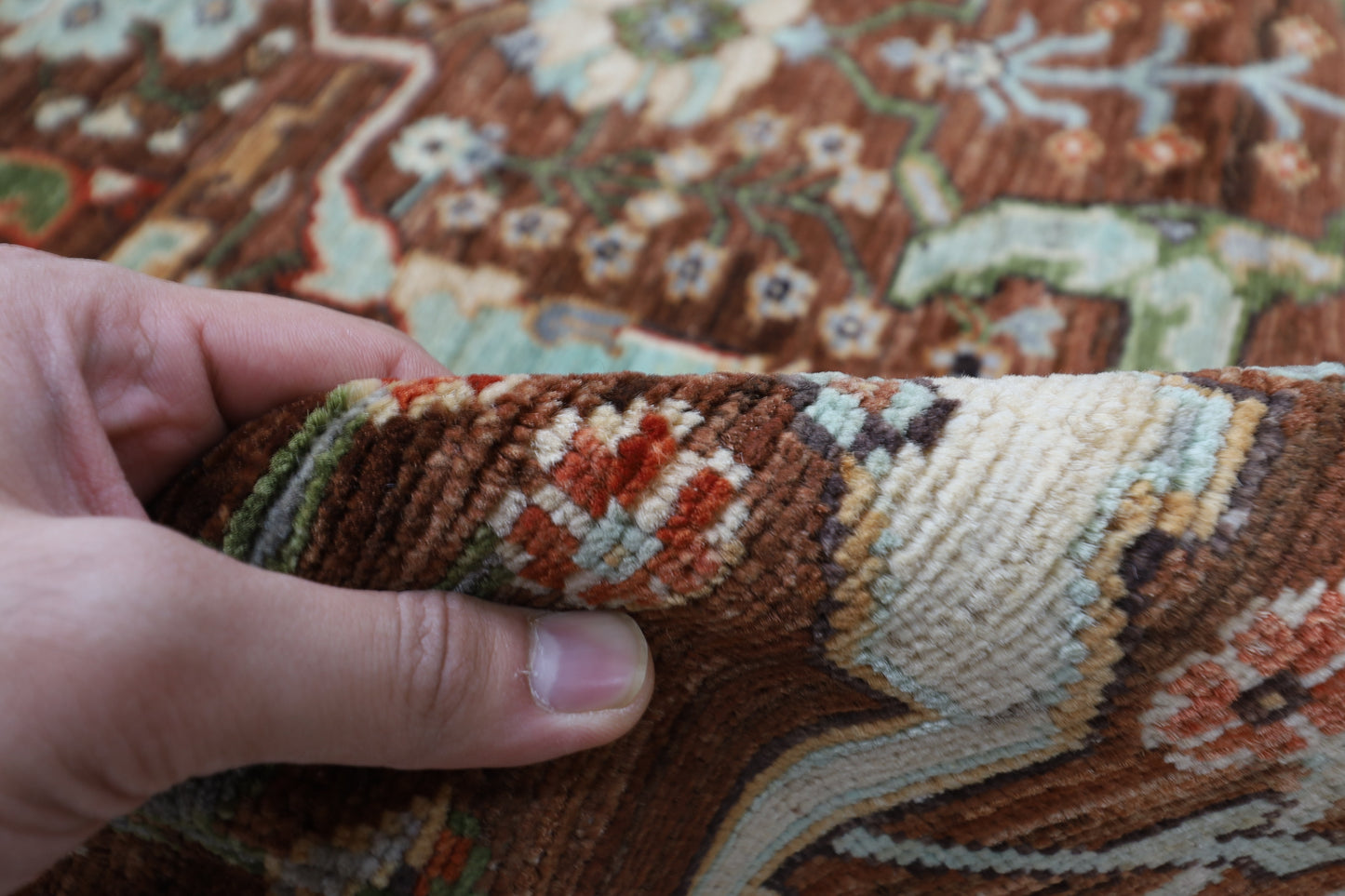 301 x 419 cm | Oriental Bidjar Area Rug Afghan Hand Knotted Veg Dye Wool carpet