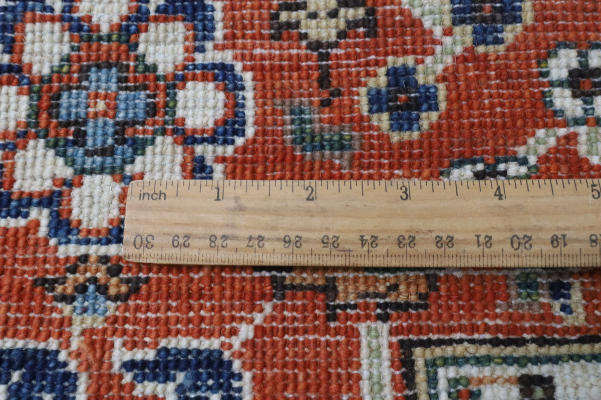 130 x 180 cm | Bidjar Blue Design Hand Knotted Wool Afghan Carpet