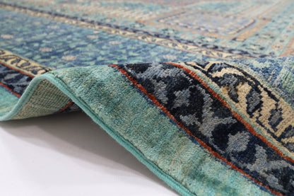274 x 366 cm | Oriental Mamluk Area Rug Afghan Hand Knotted Veg Dye Wool carpet