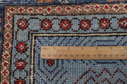 150 x 203 cm | Tree of life Design Hand Knotted Wool Afghan Carpet