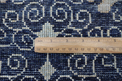 281 x 350 cm | Oriental Kawros Gray Area Rug Afghan Hand Knotted Veg Dye Wool carpet