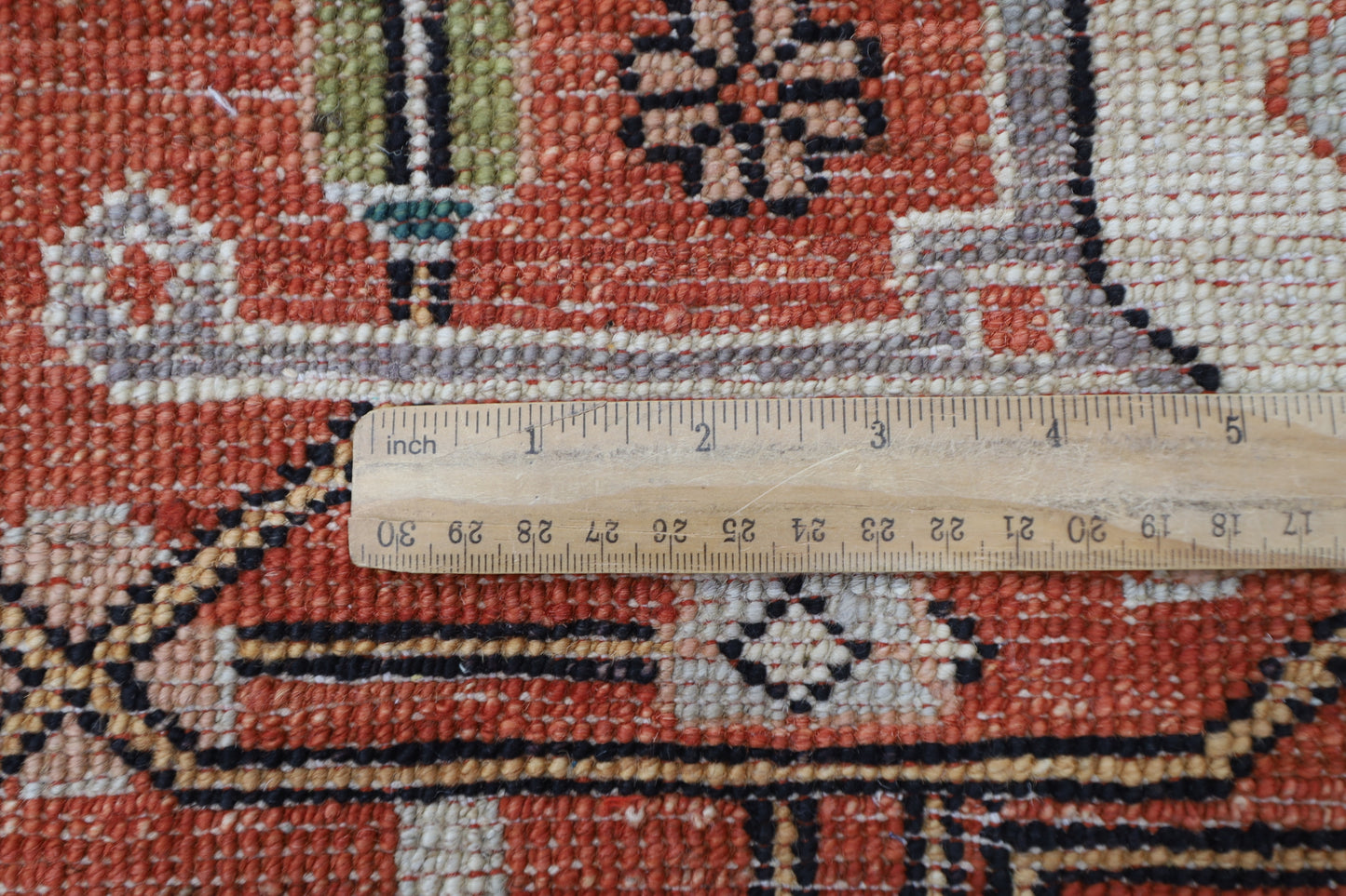 306 x 410 cm | Oriental floral Orange Area Rug Afghan Hand Knotted Veg Dye Wool carpet