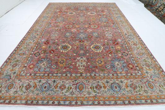 304 x 424 cm | Oriental Bidjar Area Rug Afghan Hand Knotted Veg Dye Wool carpet