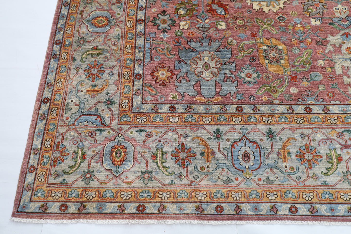 304 x 424 cm | Oriental Bidjar Area Rug Afghan Hand Knotted Veg Dye Wool carpet