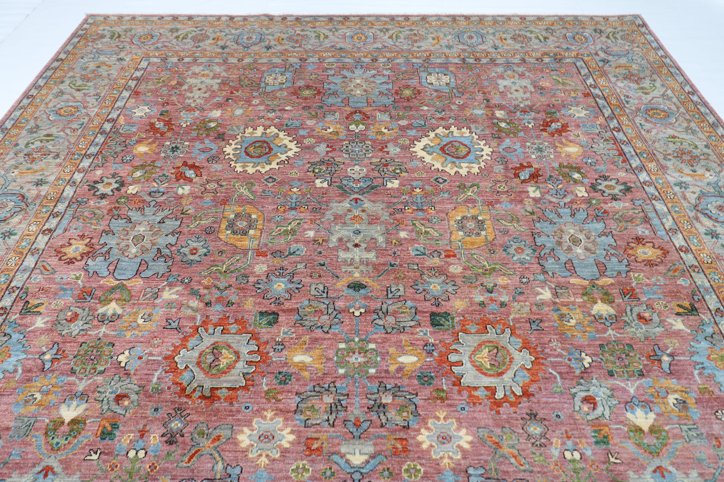 304 x 424 cm | Oriental Bidjar Area Rug Afghan Hand Knotted Veg Dye Wool carpet