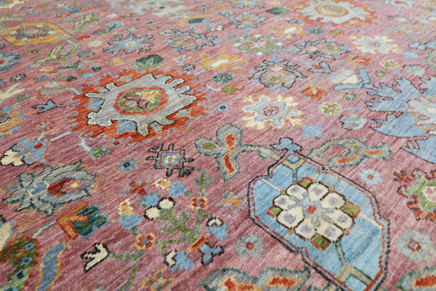 304 x 424 cm | Oriental Bidjar Area Rug Afghan Hand Knotted Veg Dye Wool carpet