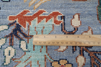 307 x 427 cm | Oriental Birds Area Rug Afghan Hand Knotted Veg Dye Wool carpet