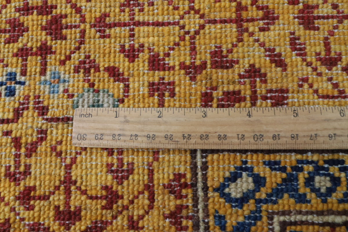 120 x 180 cm | Mamluk Hand Knotted Wool Afghan Carpet