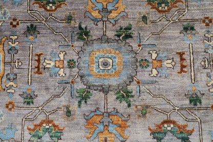 147 x 215 cm | Bidjar Gray Hand Knotted Wool Afghan Carpet