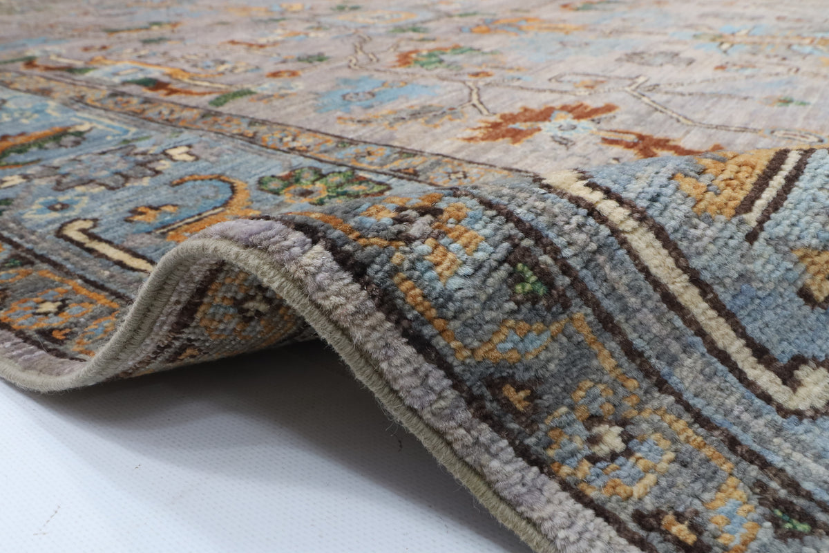 147 x 215 cm | Bidjar Gray Hand Knotted Wool Afghan Carpet