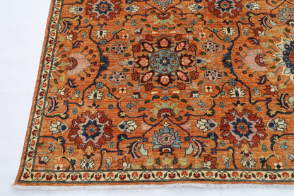 306 x 430 cm | Suzani Floral Large Area Rug Afghan Hand Knotted Veg Dye Wool carpet