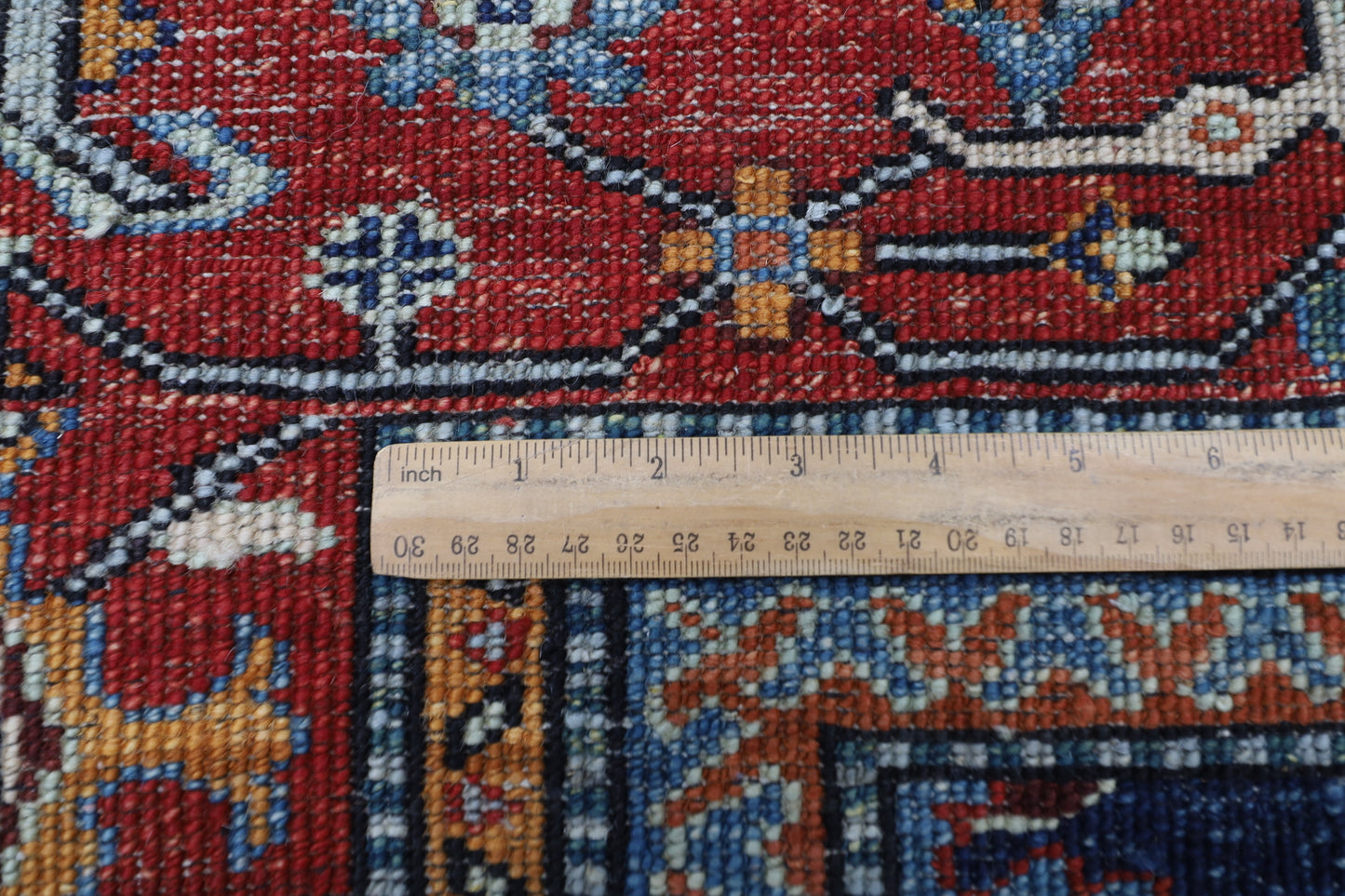 256 x 300 cm | bidjar Navy Blue Area Rug Afghan Hand Knotted veg Dye Wool carpet