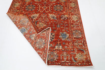 173 x 240 cm | Sultani Hand Knotted Wool Afghan Carpet