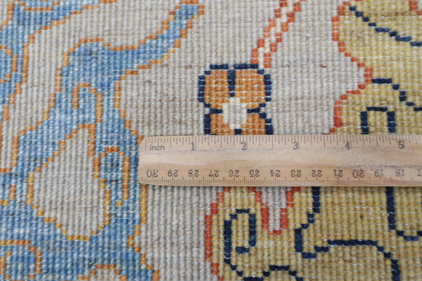 200 x 303 cm | Suzani Blue Area Rug Afghan Hand Knotted Veg Dye Wool carpet