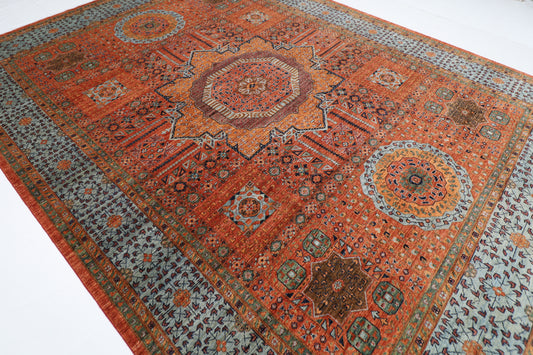 300 x 405 cm | Mamluk Area Rug Afghan Hand Knotted Veg Dye Wool carpet