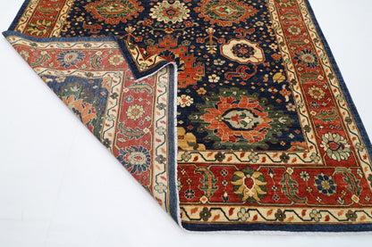 247 x 311 cm | Bidjar Blue Area Rug Afghan Hand Knotted veg Dye Wool carpet