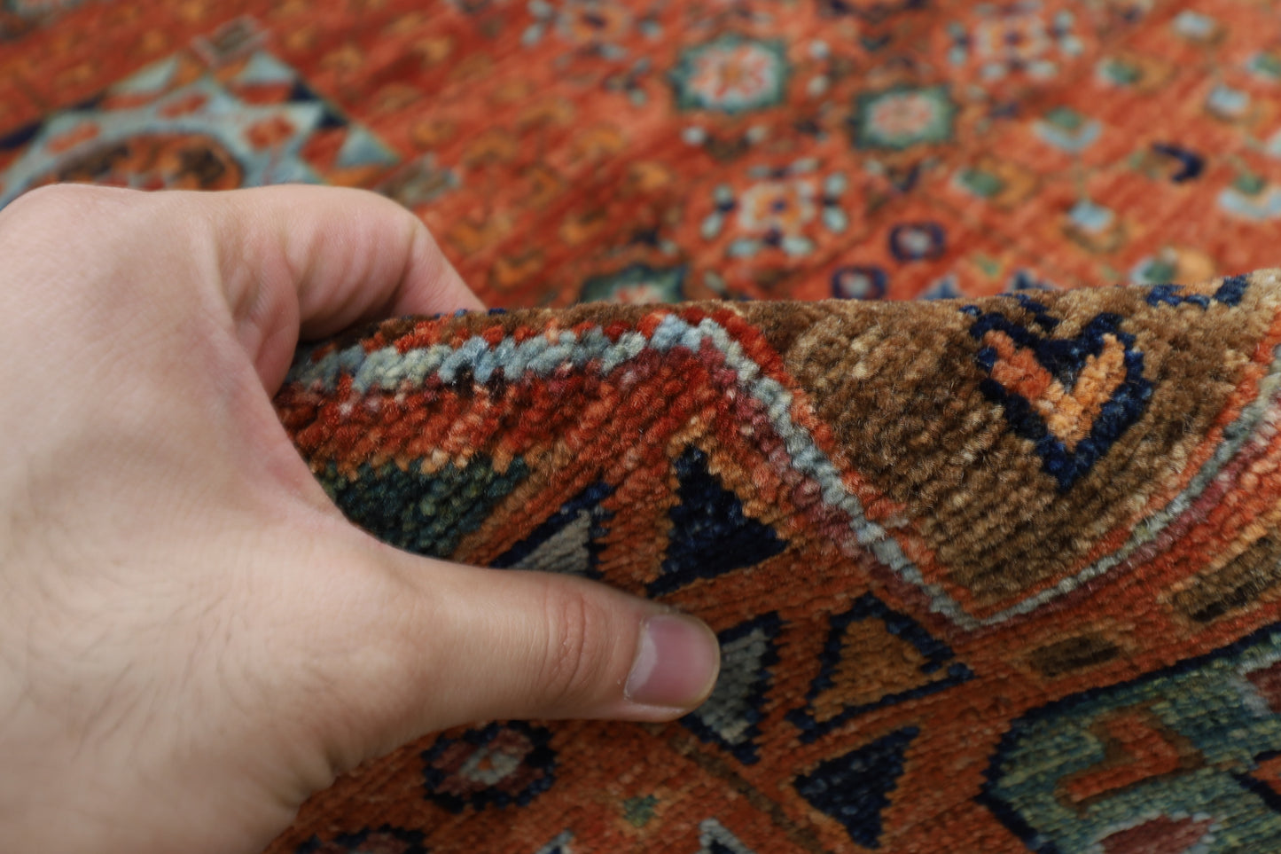 300 x 405 cm | Mamluk Area Rug Afghan Hand Knotted Veg Dye Wool carpet