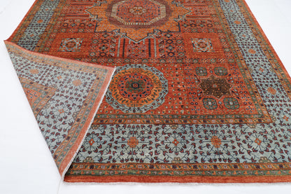 300 x 405 cm | Mamluk Area Rug Afghan Hand Knotted Veg Dye Wool carpet
