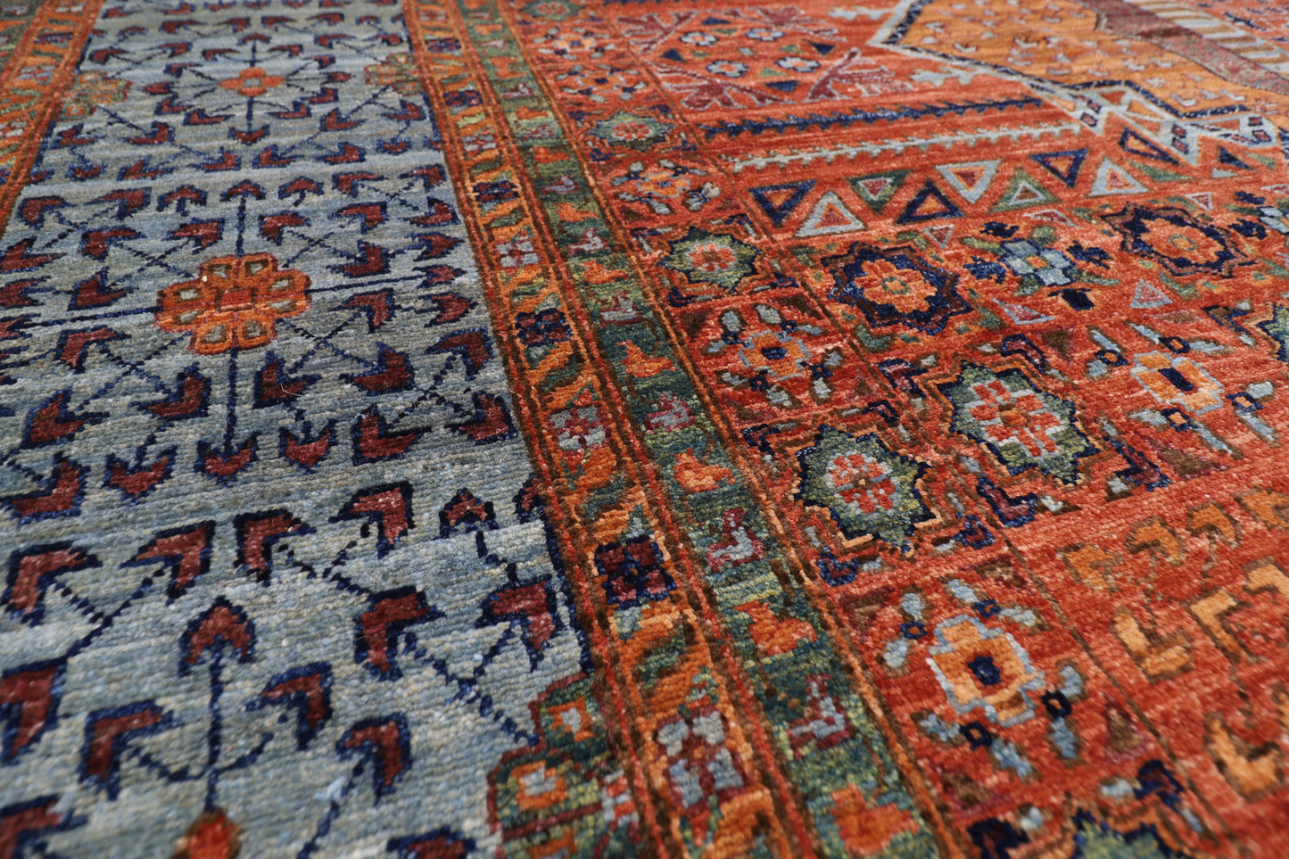 300 x 405 cm | Mamluk Area Rug Afghan Hand Knotted Veg Dye Wool carpet
