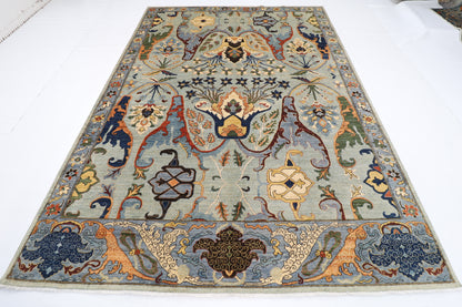 251 x 347 cm | Kawros Design Area Rug Afghan Hand Knotted Veg Dye Wool carpet