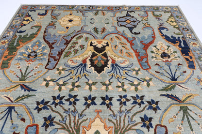 251 x 347 cm | Kawros Design Area Rug Afghan Hand Knotted Veg Dye Wool carpet