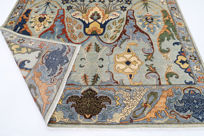 251 x 347 cm | Kawros Design Area Rug Afghan Hand Knotted Veg Dye Wool carpet