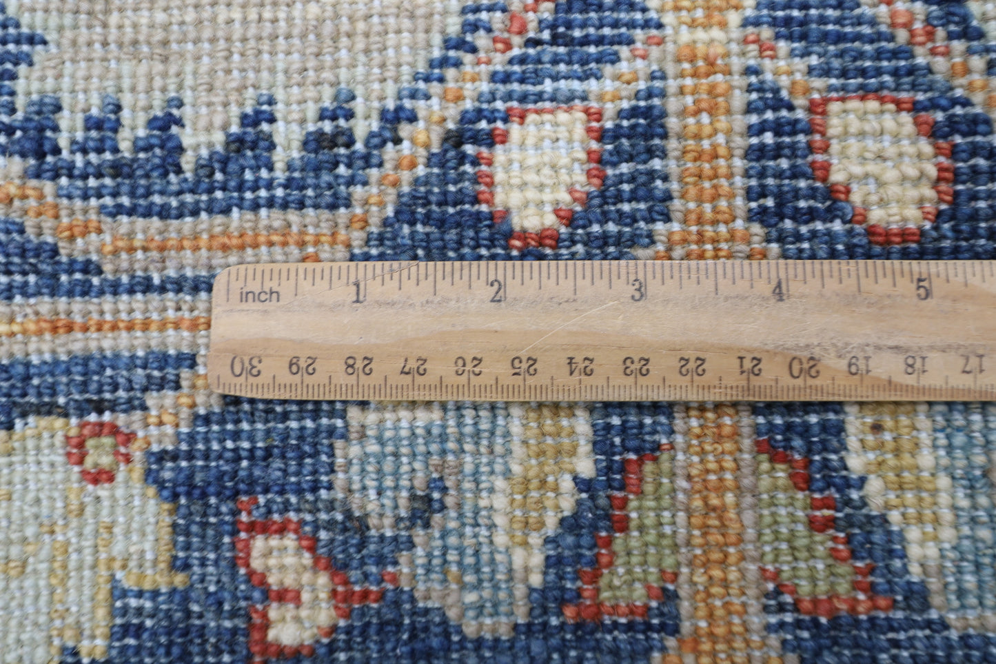 203 x 294 cm | Bidjar Blue Area Rug Afghan Hand Knotted Veg Dye Wool carpet