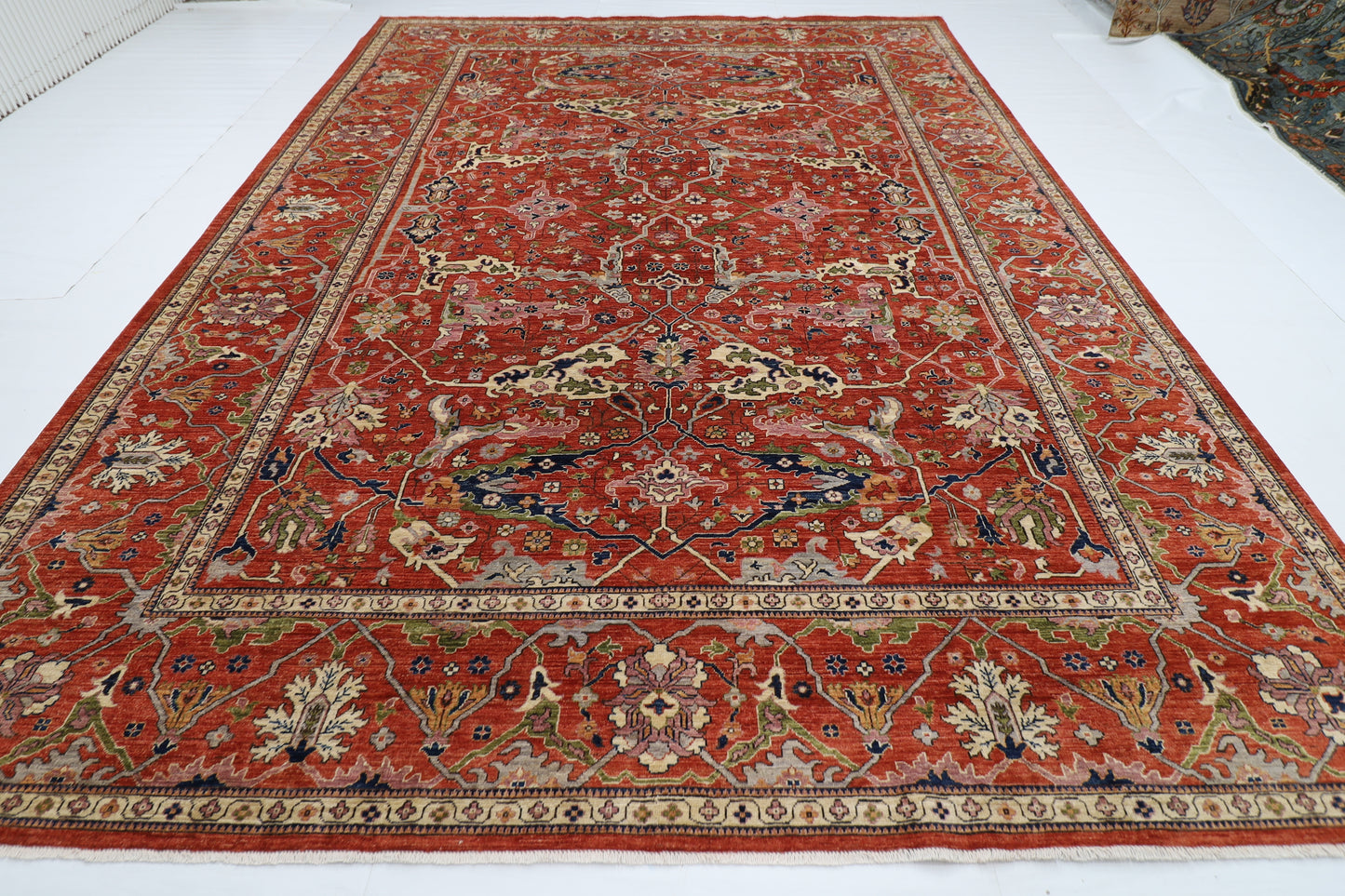 302 x 417 cm | Large Bidjar Area Rug Afghan Hand Knotted Veg Dye Wool carpet