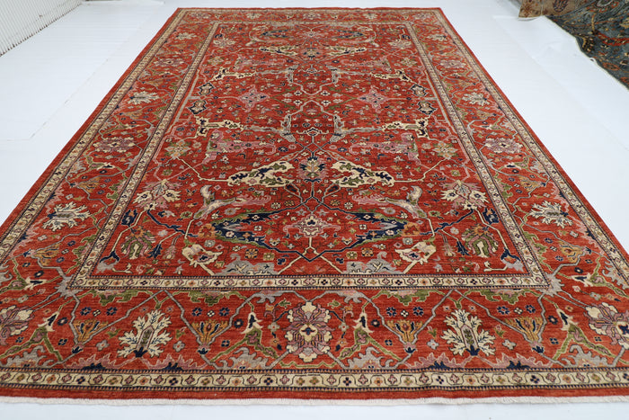 302 x 417 cm | Large Bidjar Area Rug Afghan Hand Knotted Veg Dye Wool carpet