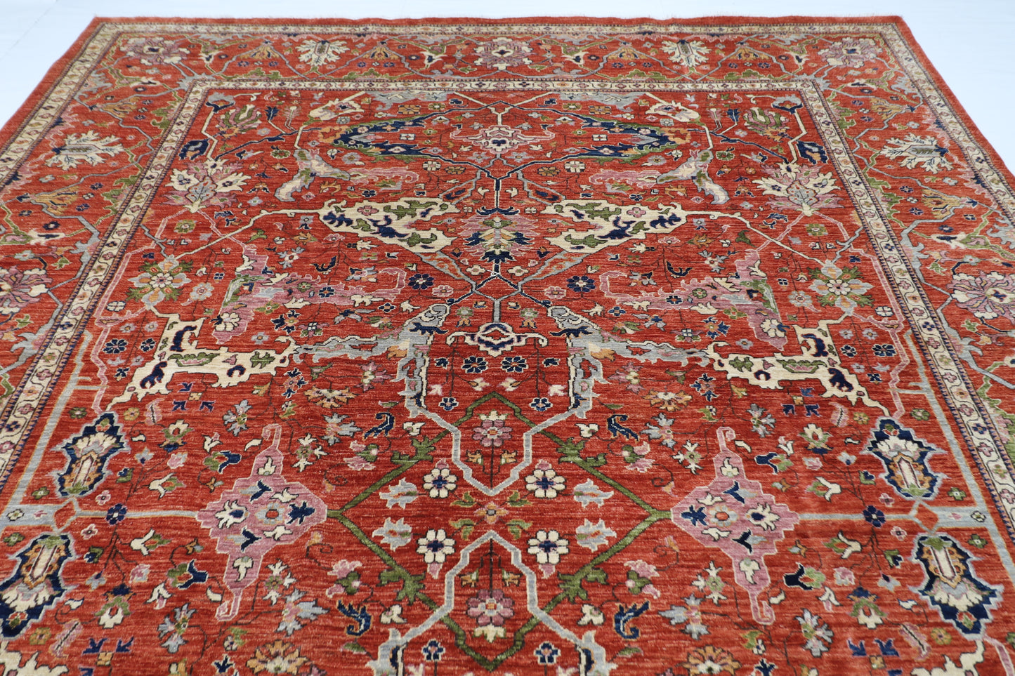 302 x 417 cm | Large Bidjar Area Rug Afghan Hand Knotted Veg Dye Wool carpet
