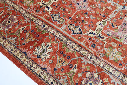 302 x 417 cm | Large Bidjar Area Rug Afghan Hand Knotted Veg Dye Wool carpet
